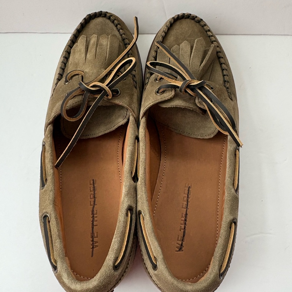 NWT Free People We The Free Benny Boat Shoes Size 9 Women’s - Picture 10 of 14